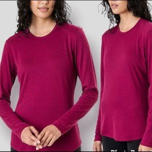 100% Merino Wool Long-Sleeved Tee